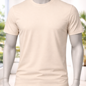 Beige Basic T-Shirt